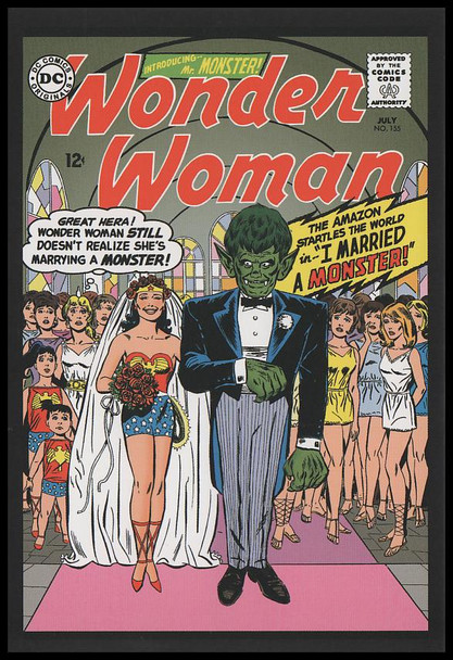 Wonder Woman : The Art of Vintage DC Comics Set of 10 Postcards from 2010
