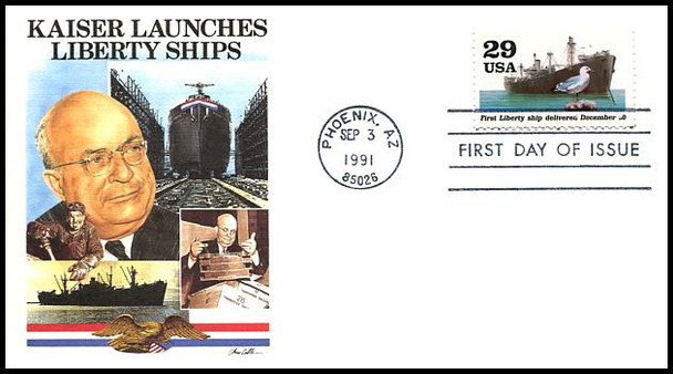 2559a - j / 1941 : " A World at War " Set of 10 : World War II / WWII Series 1991 Fleetwood FDCs