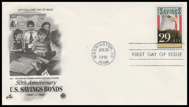 2538 / 29c William Saroyan 1991 PCS First Day Cover