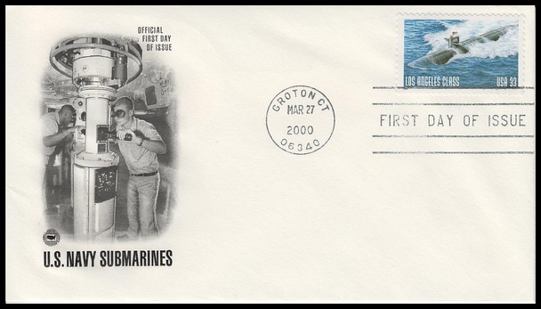 3372 / 33c U.S. Navy Submarine : Los Angeles Class 2000 PCS First Day Cover