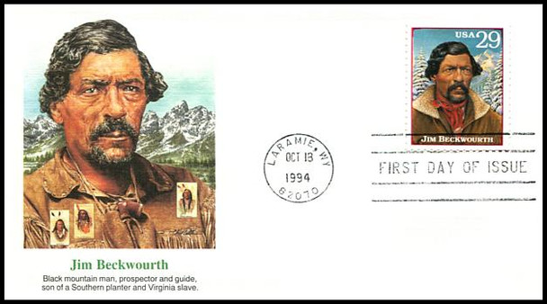 2869a - t / 29c Legends of the West : Laramie, WY Postmark 1994 Set of 20 Fleetwood FDCs