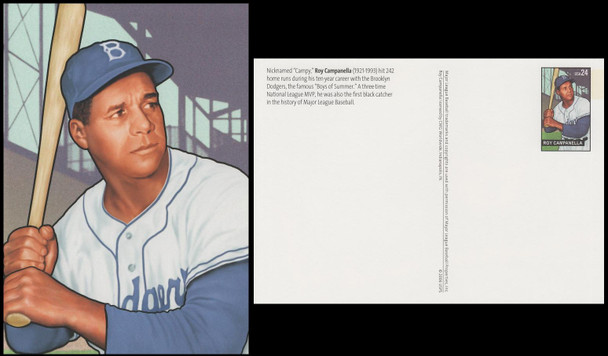 UX454 - UX457 / 24c Baseball Sluggers 2006 Set of 4 Mint USPS Postal Cards