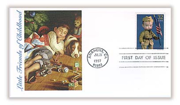 3151a-o / 32c Classic American Dolls Set of 15 Fleetwood 1997 FDCs