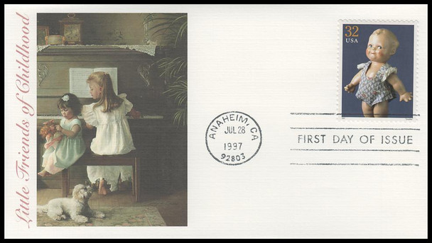 3151a-o / 32c Classic American Dolls Set of 15 Fleetwood 1997 FDCs