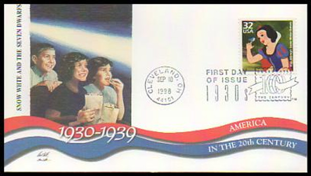 3185a-o / 32c Celebrate The Century ( CTC ) 1930s Set of 15 Fleetwood 1998 First Day Covers
