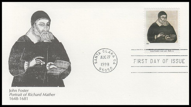 3236a-t / 33c Four Centuries of American Art Set of 20 Fleetwood 1998 FDCs