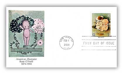 3502a-t / 34c American Illustrators Set of 20 Fleetwood 2001 FDCs