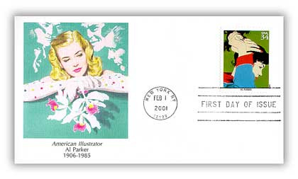3502a-t / 34c American Illustrators Set of 20 Fleetwood 2001 FDCs