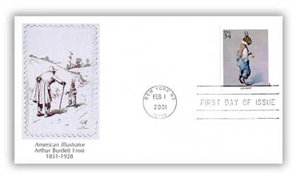 3502a-t / 34c American Illustrators Set of 20 Fleetwood 2001 FDCs