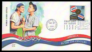 3187a-o / 33c Celebrate The Century ( CTC ) 1950s Set of 15 Fleetwood 1999 FDCs