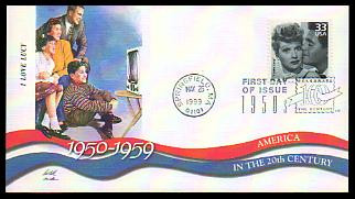3187a-o / 33c Celebrate The Century ( CTC ) 1950s Set of 15 Fleetwood 1999 FDCs
