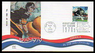 3189a-o / 33c Celebrate The Century ( CTC ) 1970s Set of 15 Fleetwood 1999 FDCs