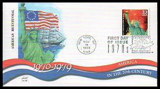 3189a-o / 33c Celebrate The Century ( CTC ) 1970s Set of 15 Fleetwood 1999 FDCs