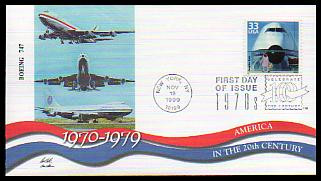 3189a-o / 33c Celebrate The Century ( CTC ) 1970s Set of 15 Fleetwood 1999 FDCs