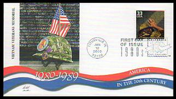 3190a-o 33c Celebrate The Century ( CTC ) 1980s Set of 15 Fleetwood 2000 FDCs