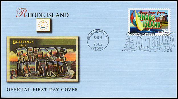 3561 - 3610 / 34c Greetings From America State Capitol Postmarks Set of 50 Fleetwood 2002 First Day Covers