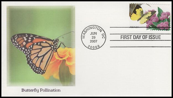 4153 - 4156 / 41c Pollination Set of 4 Fleetwood 2007 First Day Covers