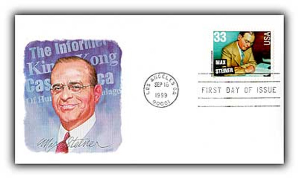 3339 - 3344 / 33c Hollywood Composers Set of 6 Fleetwood 1999 FDC