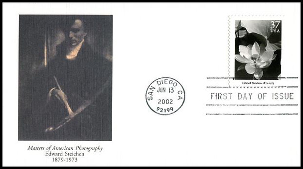 3649 a - t / 37c Masters of American Photography Set of 20 Fleetwood 2002 First Day Covers