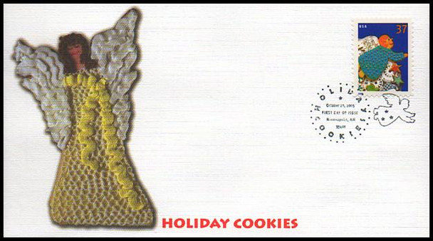 3949 - 3952 / 37c Holiday Cookies Minneapolis, MN Postmark Set of 4 Fleetwood 2005 First Day Covers