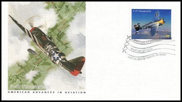 3916 - 3925 / 37c Advances in Aviation ( Vienna, VA Postmark ) Set of 10 Fleetwood 2005 First Day Covers