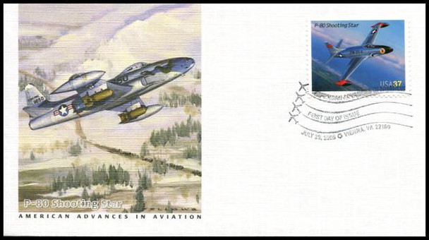 3916 - 3925 / 37c Advances in Aviation ( Vienna, VA Postmark ) Set of 10 Fleetwood 2005 First Day Covers