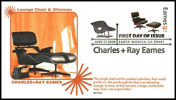 4333 a - p / 42c Charles & Ray Eames : Modern Design Set of 16 Fleetwood 2008 FDCs