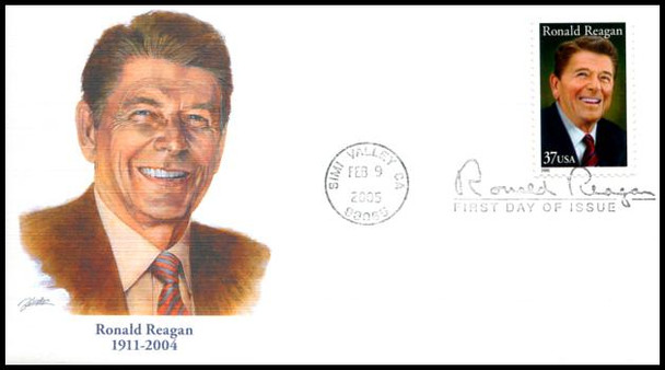 3897 / 37c Ronald Reagan Fleetwood 2005 FDC