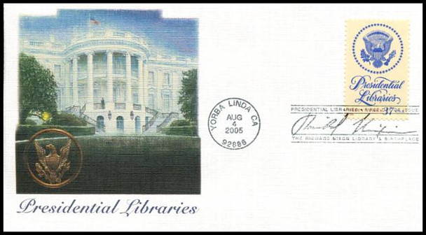3930 / 37c Presidential Libraries Set of 13 Different Postmarks 2005 Fleetwood FDCs