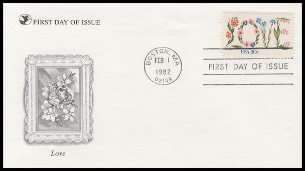 1951 / 20c Love Stamp 1982 Reader's Digest First Day Cover