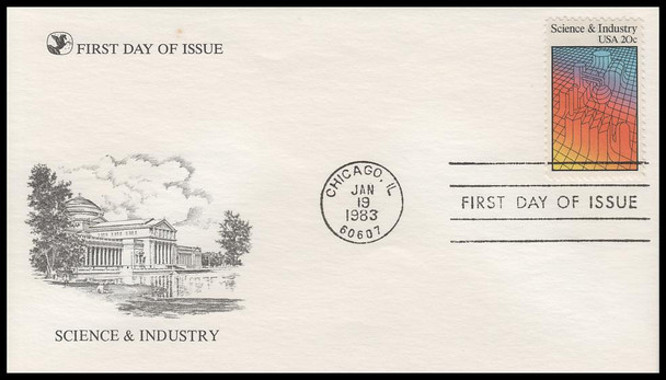 2031 / 20c Science and Industry 1983 Reader's Digest FDC