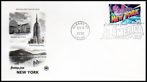 3561 - 3610 / 34c Greetings From America State Capitol Postmarks Set of 50 Postal Commemorative Society 2002 First Day Covers
