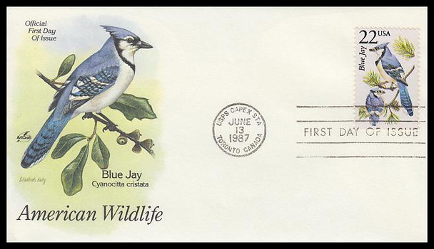 2286 - 2335 / 22c North American Wildlife Set of 50 Artcraft Color 1987 First Day Covers