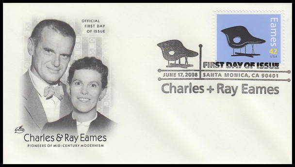 4333 a - p / 42c Charles & Ray Eames : Modern Design Set of 16 Artcraft 2008 FDCs