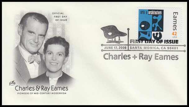 4333 a - p / 42c Charles & Ray Eames : Modern Design Set of 16 Artcraft 2008 FDCs