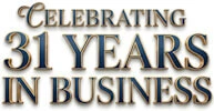 31 Years In Business
