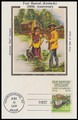 1542 / 10c First Kentucky Settlement 1974 Colorano Silk First Day of Issue Maxi Card