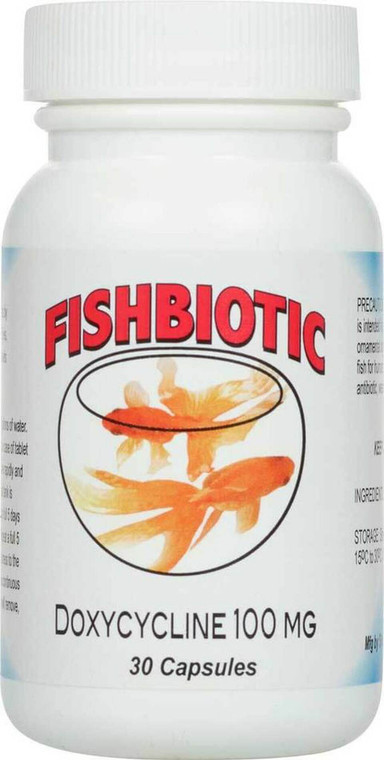 Fishbiotic Doxycycline 100mg 30 Capsules