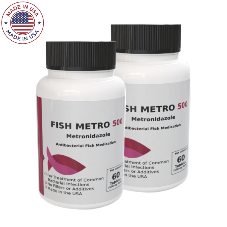 Fish Zole - Aquarium Metronidazole 500mg 120 Tablets Fish Zole - Aquarium Metronidazole 500mg 120 Tablets