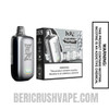 White Gami Beri Cliq 50K Disposable Vape Kit With Package Box