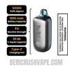 Blue Razz Ice Beri Cliq 50K Disposable Vape Kit Specifications