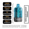 Blue Razz Ice Beri Cliq 50K Disposable Vape Pod Specifications