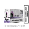 Grape Ice Beri Crush 50K Zero Nicotine Disposable Vape with Bundle Box