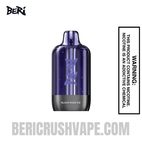 Black Razz Ice Beri Cliq 50K Disposable Vape Pod
