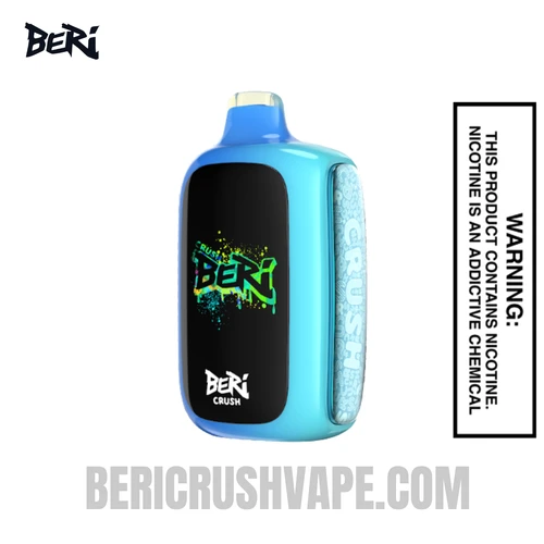 Blue Razz Ice Beri Crush 50K Zero Nicotine Disposable Vape