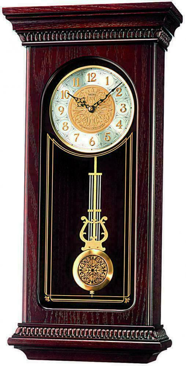 Seiko Regulator Style Wall Clock QXH008B RRP £ Our Price £