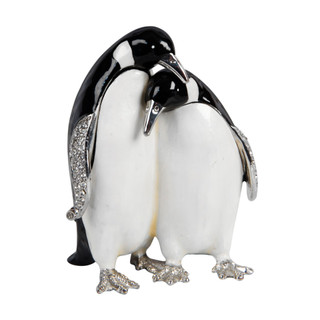 Treasured Trinkets by Stratton - Pair of Penguins Treasured Trinkets by Stratton - Pair of Penguins