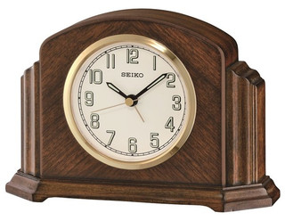 Mantel Clock from SEIKO QXE043B RRP £80.00 Use Code K95T9K2P0GF4 for 11% Discount