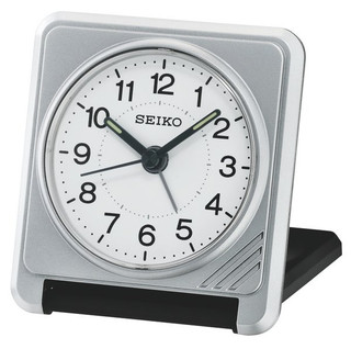 Seiko Folding Travel Alarm QHT015S RRP £25.00 Use Code K95T9K2P0GF4 for 11% Discount