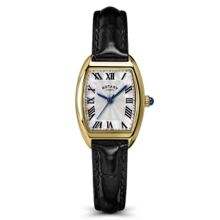 Rotary Ladies Tonneau Shape Strap Watch RLS10050/41 RRP £179.00  Use code GKNO270OR8ER for 20% Discount